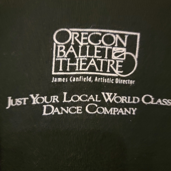 Vintage Nutcracker Ballet Sweatshirt. Y2k Black Jerzees Super Sweats USA Tag M - Picture 8 of 8